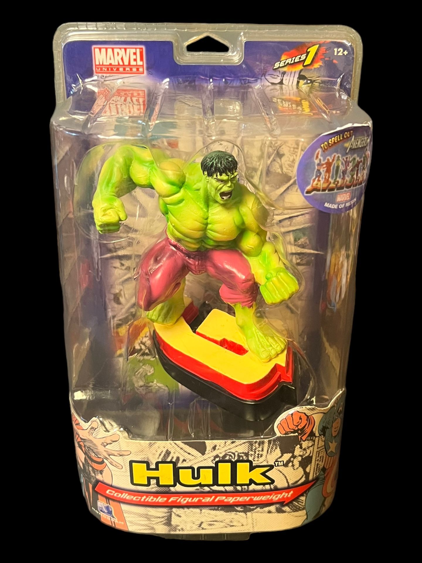 MARVELS Avengers Edition Hulk Letter G Statue resin monogram new