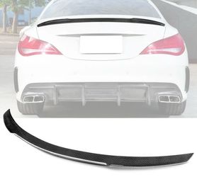 13-18 Mercedes CLA Class Rear Trunk Spoiler Carbon Fiber