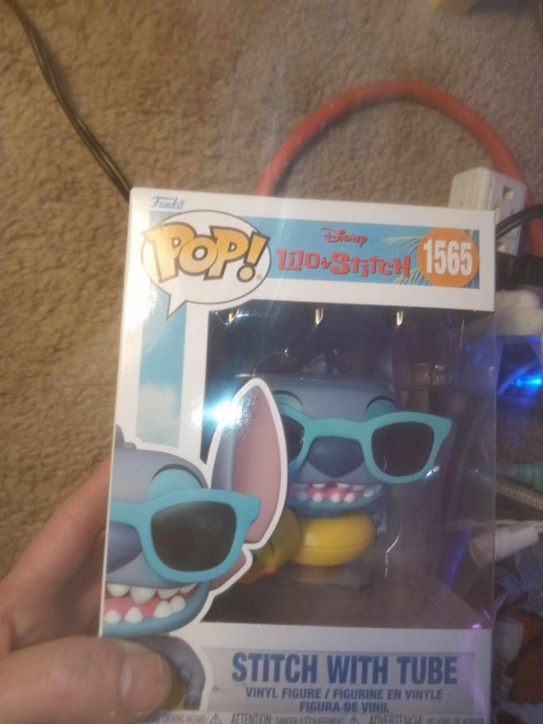 #1565 Stitch In A Tube Funko Pop