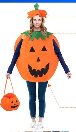 Women pumpkin costume