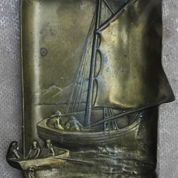 Vintage Brass Ashtray