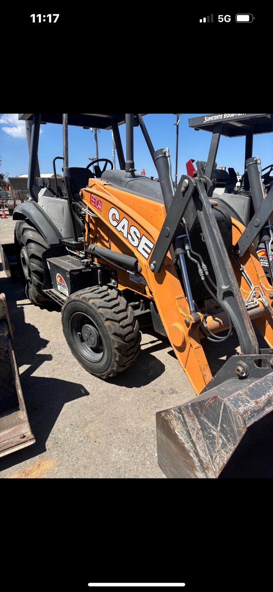 2021 CASE 570N EP Skip Loader