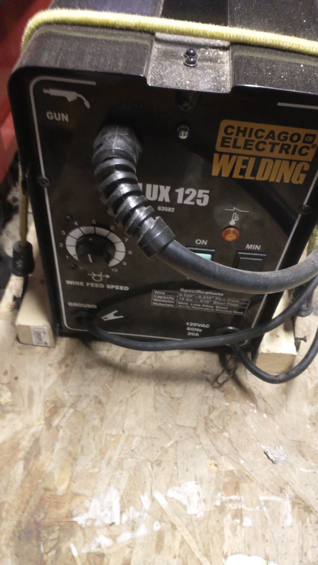 Chicago electric flux 124 welder