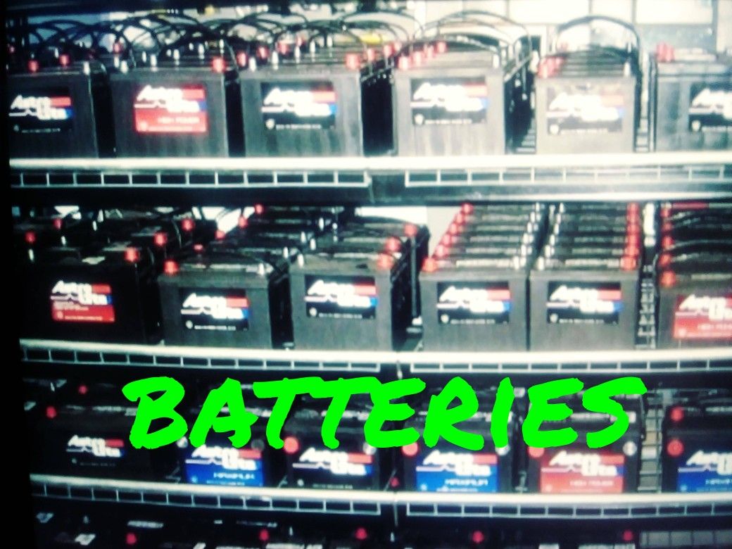 Batteries...... Batteries....... Batteries
