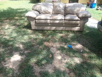 Leather couch for sale