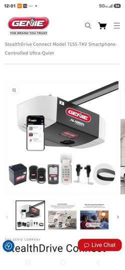 Brand new garage door motor complete. Genie garage door opener. Super quiet.