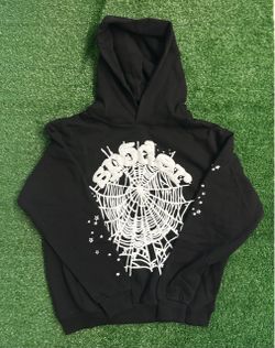 Black OG Sp5der Hoodie