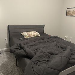 Selling Queen Sized Bedframe and Mattress 