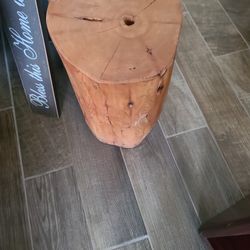Tree Stub End Table 