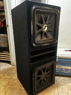 15 Inch  L7 Square Kickers Of 2,000 Watts Each