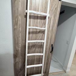 White Decorative Ladder