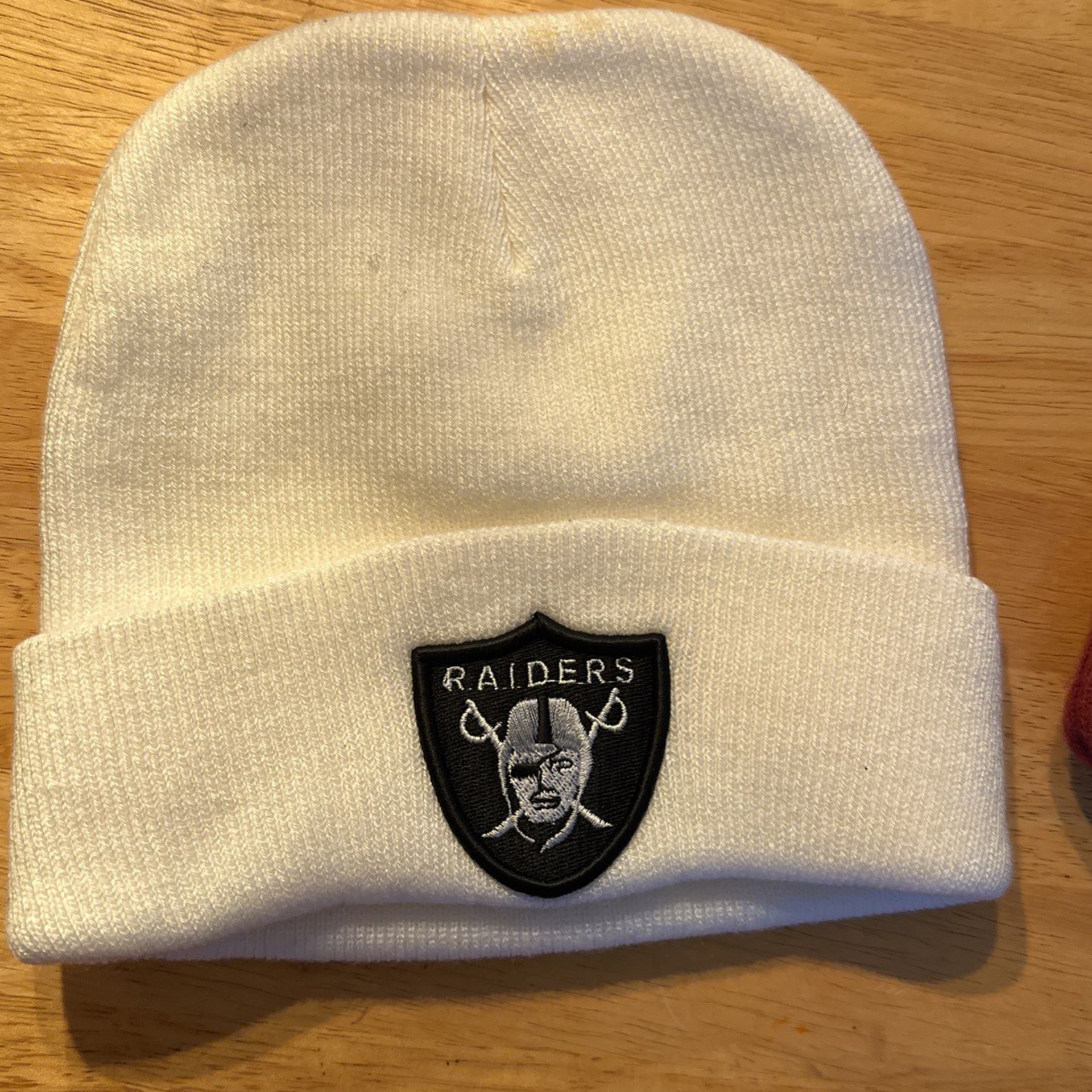 Raider Beanies $10 Both for Sale in Sacramento, CA - OfferUp