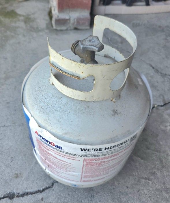 PROPANE TANK EMPTY