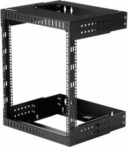 Heavy-Duty Wall Mount Network Rack Open Frame Server Rack Adjustable