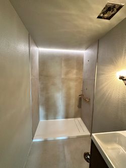 TILE BATH VANITY