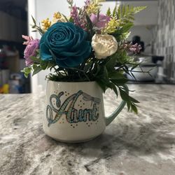 Aunt Flower Mug