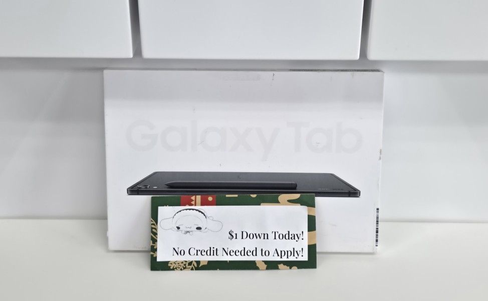 New-Galaxy Tab 9 11inch-tablet - Pay $1 To Take It Home Today and pay the rest later.