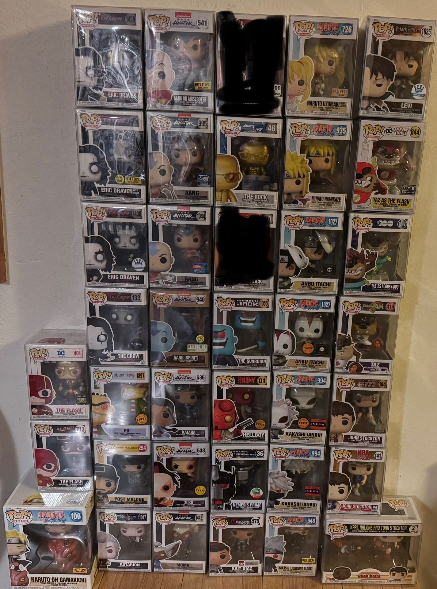 Funkos For Sale Or Trade Comes With Protectors (anime, Cartoon, Dc, Movies, Wwe, NBA, Comics)