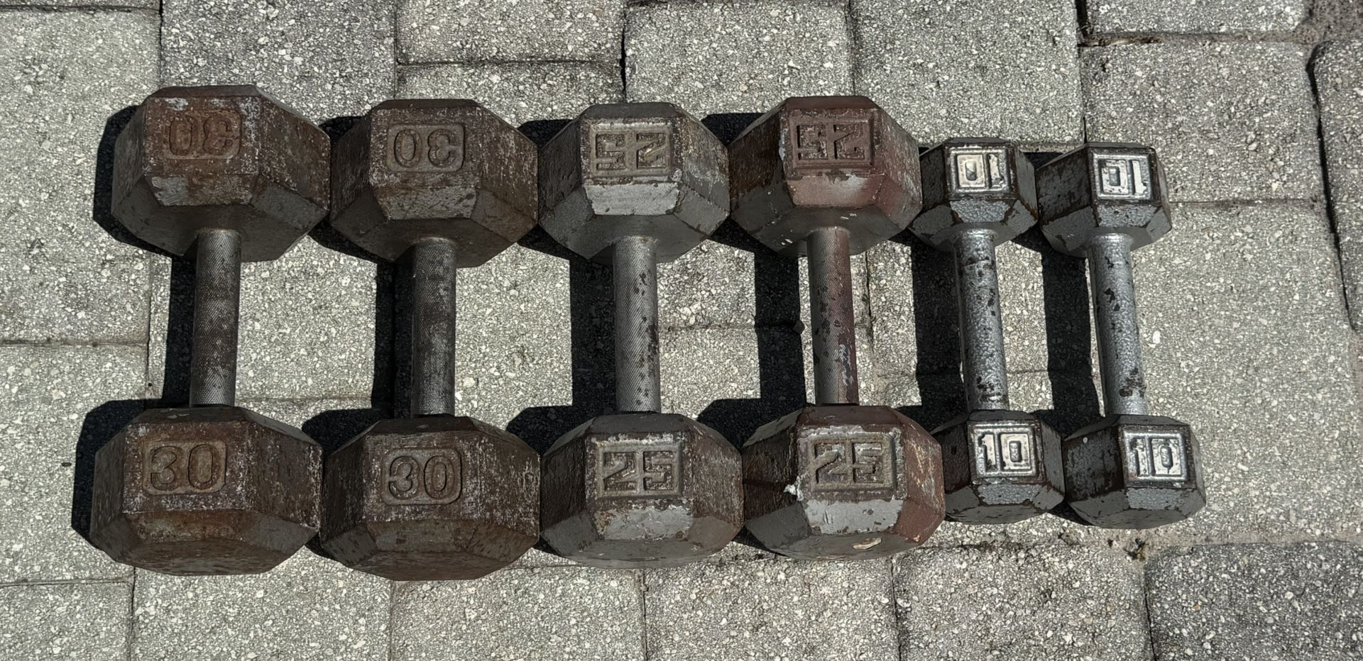 Free Metal Dumbbells