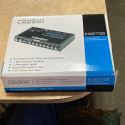 Clarion Equalizer