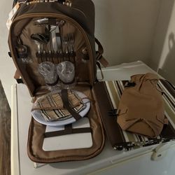Picnic Backpack For 2 (New)