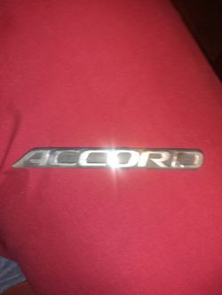 Honda Accord emblem
