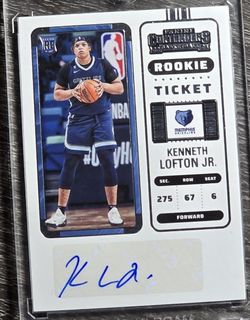 Kenny Lofton Jr. Auto 🏀 