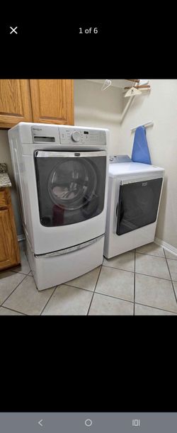 Maytag Maxima XL Washer and Dryer Set