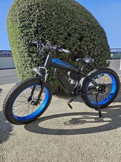 Naisian Fat Tire Electric Bike Naisian 26 Electric Bike for Adults,1000W Motor,Max 34MPH& 50 Miles Long Range,48V 14.5AH Removable Battery, 21-Speed G