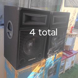 Concert Speakers 
