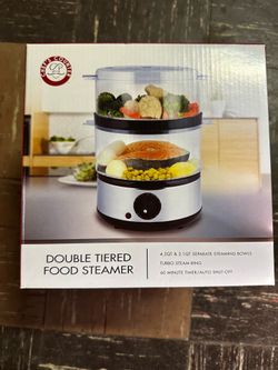 Food Steamer Double Tiered