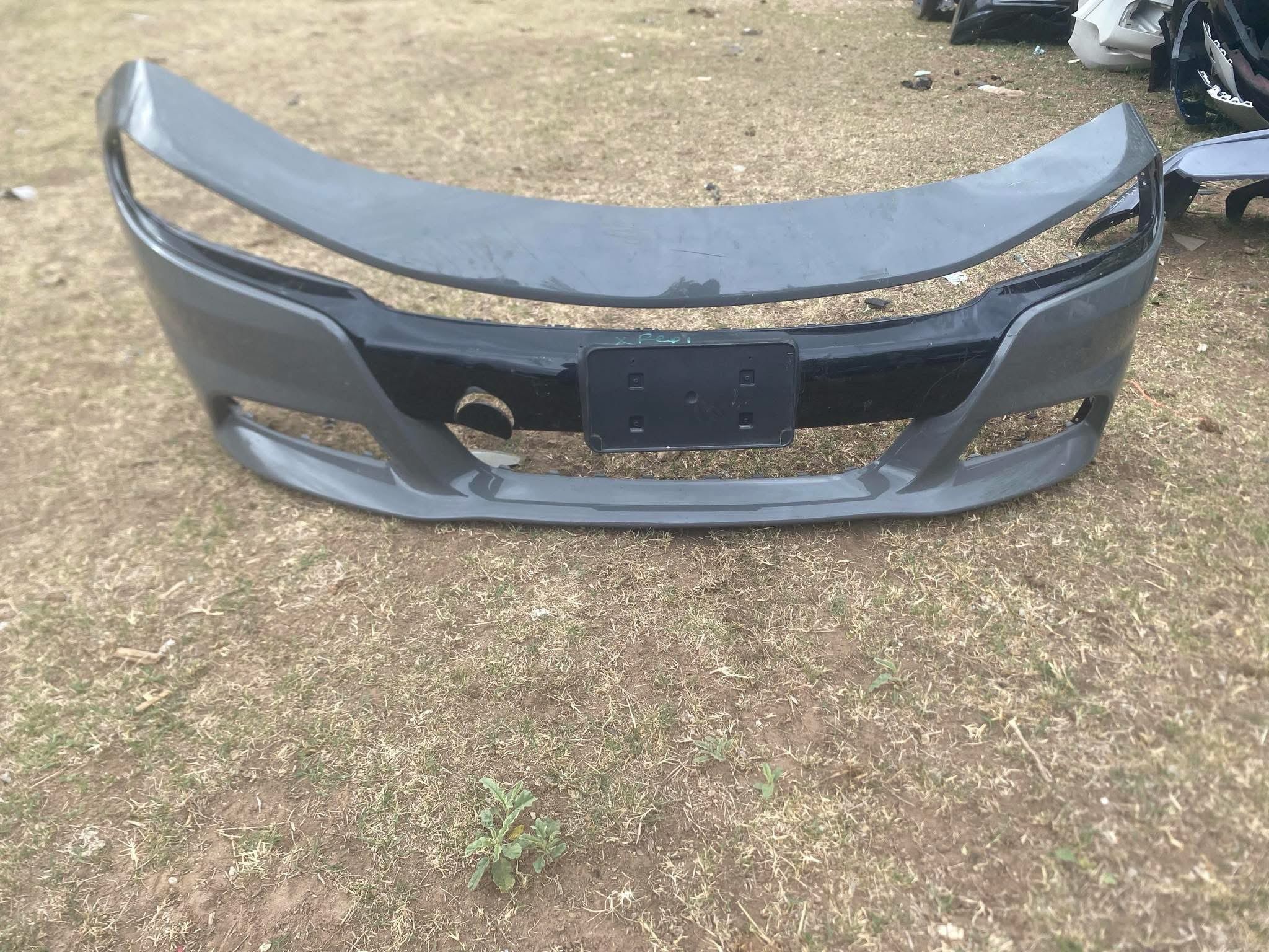 2015-2020 Grey Dodge Charger Front Bumper OEM MM191