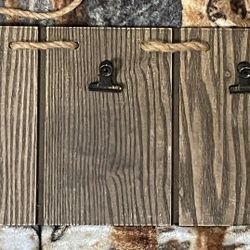 Wall Hanging Clip Board 8x18 Inches 