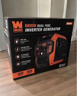 GENERADOR WEN 6800W DUAL FUEL – INVERTER / ARRANQUE ELÉCTRICO