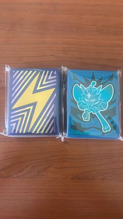 2 ETB card sleeve containers each with 65 sleeves