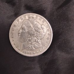 1885 Morgan Silver Dollar