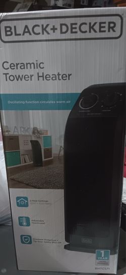Black+Decker Ceramic Tower Heater BHTC571