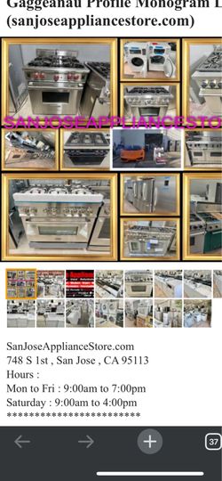 Refrigerator washer dryer oven all brands &high end