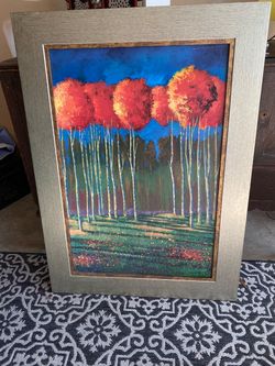 Artwork fall landscape