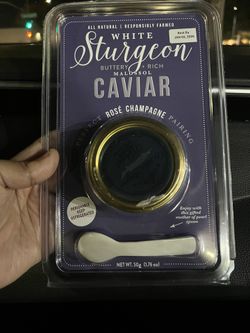Sturgeon Buttery Rich Caviar