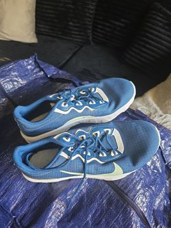Nike Low-Top Sneakers Blue and Green