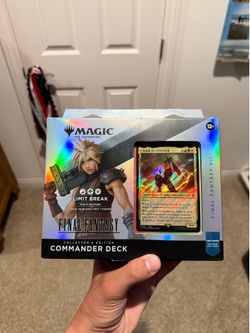 Final Fantasy Limit Break COLLECTORS EDITION Commander Deck