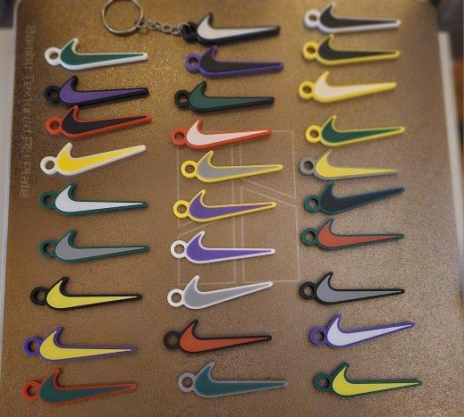 Nike Swoosh Keychain Back Pack Charm