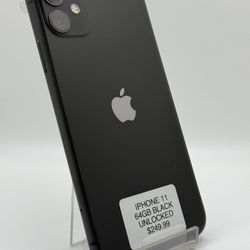 iPhone 11 64GB Black Unlocked BRAND NEW