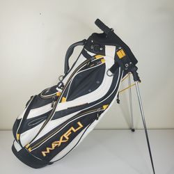 Maxfli Stand Golf Bag With Rain Hood Steelers Colors