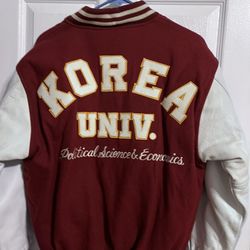 Korea University Varsity Jacket 
