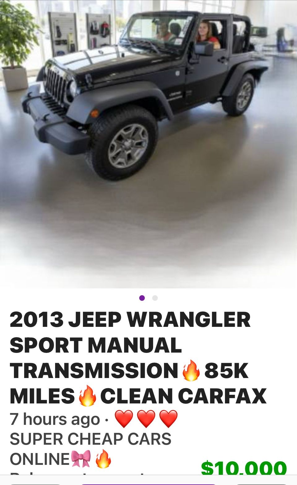 2013 Jeep Wrangler