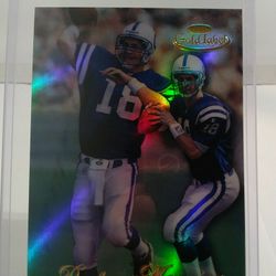 Peyton Manning 1998 Topps Gold Label Rookie Card #20 Mint Gem 9. I do the grading.