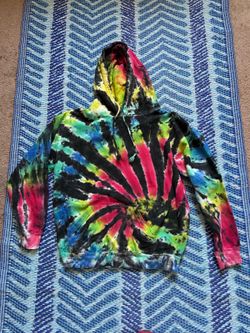 Multi colored hoodie