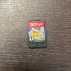Pokémon Let’s go Pikachu 